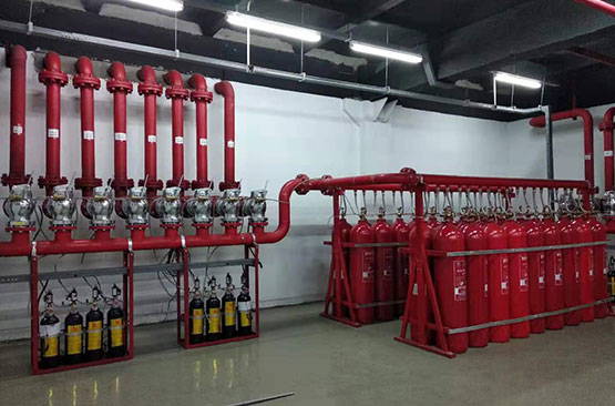 配電室管網式氣體滅火